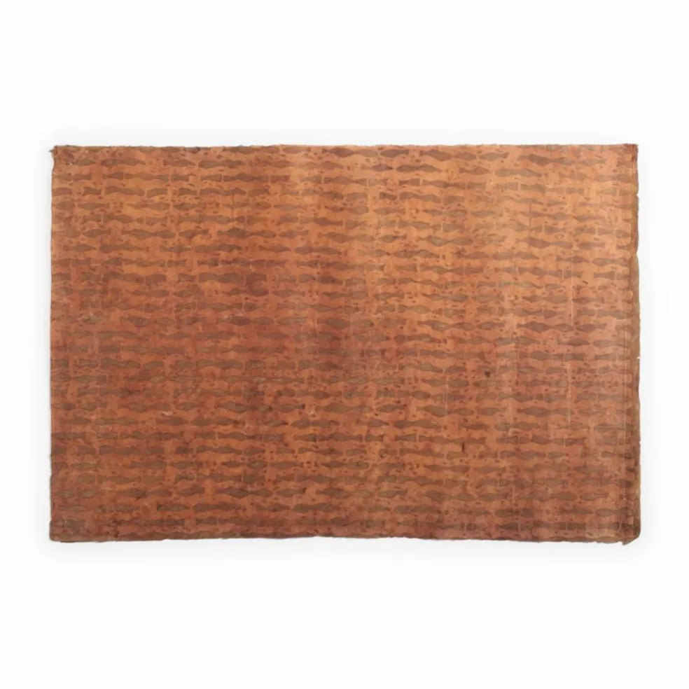 Papier-peint Weave Cuba - Set de 12 feuilles | Terracotta