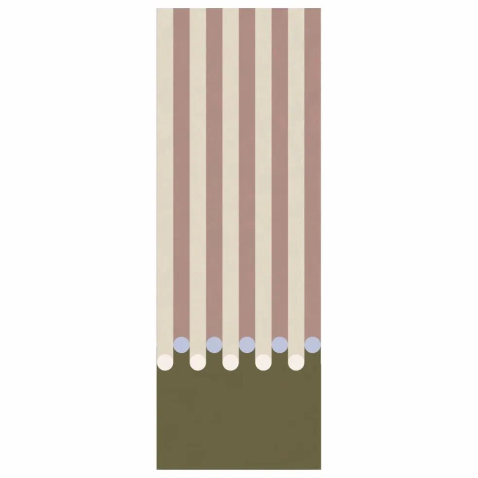 Papiers peint Dott - 2 lès | Vert kaki