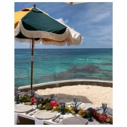 Parasol frangé Market