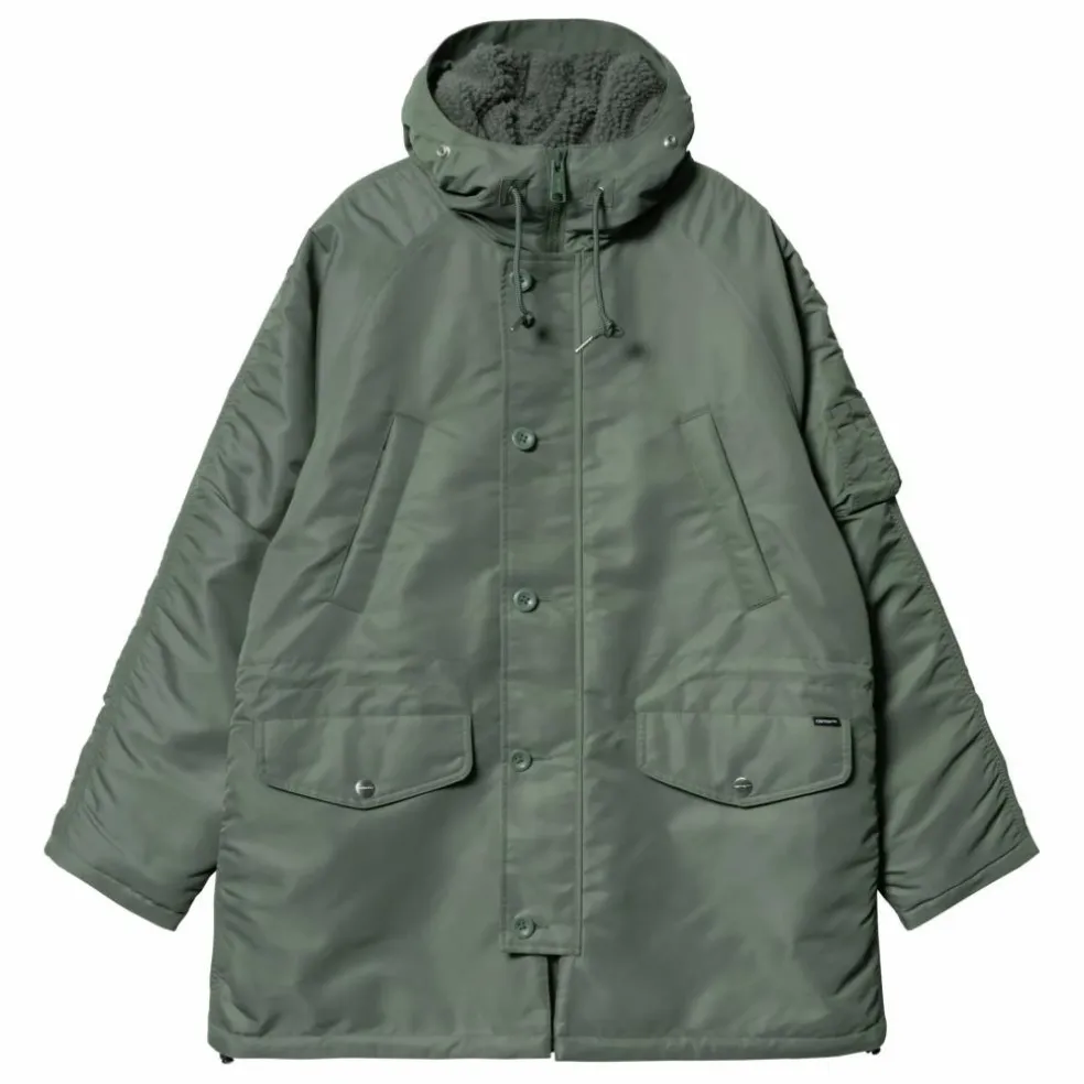 Parka à Capuche Olten | Vert de gris