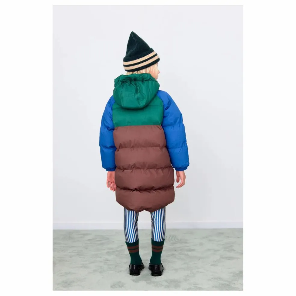 Parka Colorblock | Marron