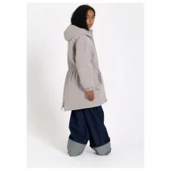 Parka Doublée Fox Fibres Recyclées | Gris perle