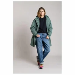 Parka Doublée Zebra Fibres Recyclées | Vert canard