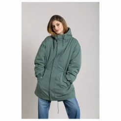 Parka Doublée Zebra Fibres Recyclées | Vert canard