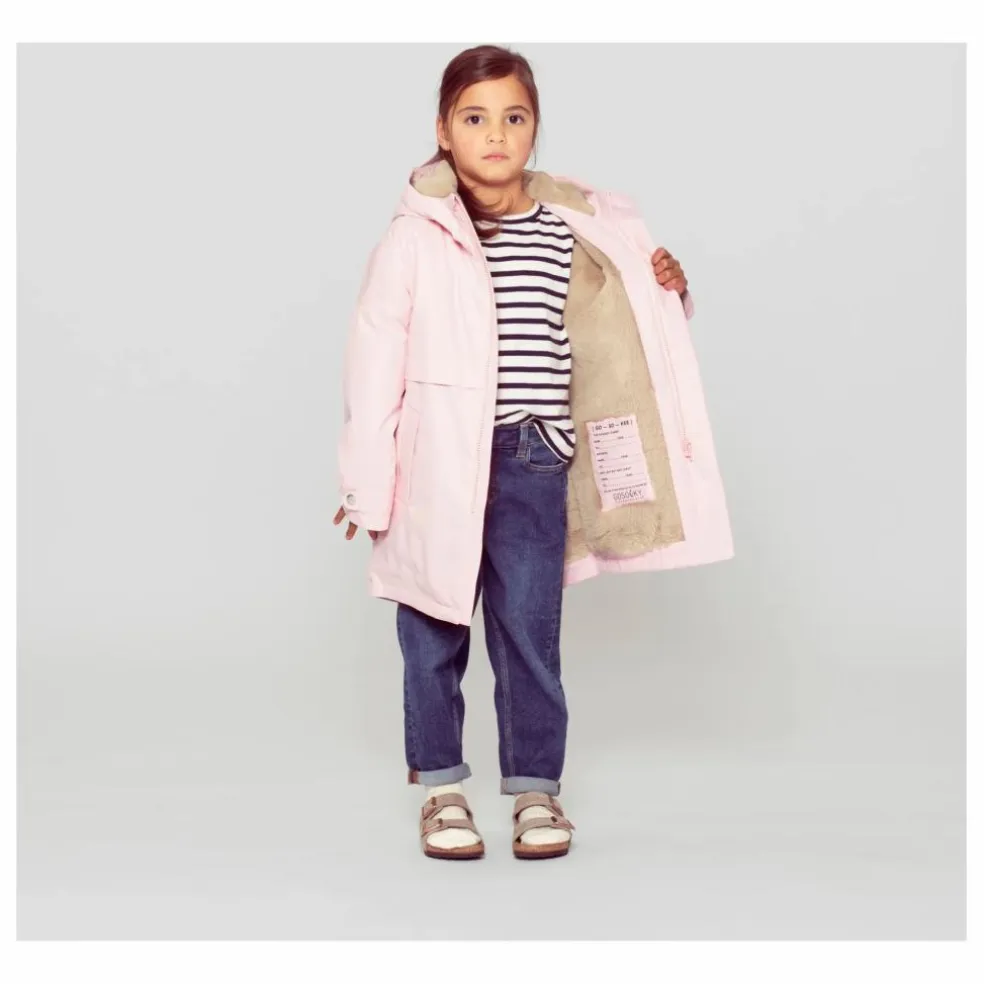 Parka Imperméable Desert Fox | Rose pâle