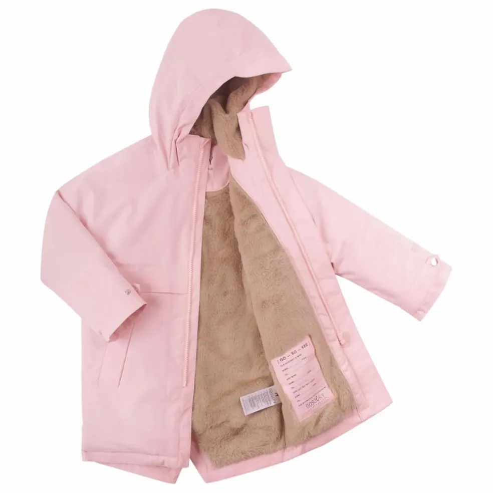 Parka Imperméable Desert Fox | Rose pâle