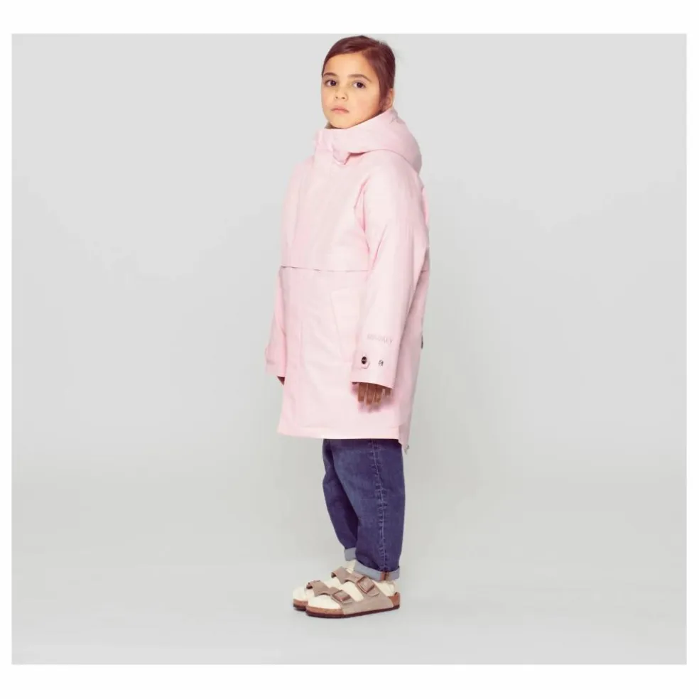 Parka Imperméable Desert Fox | Rose pâle