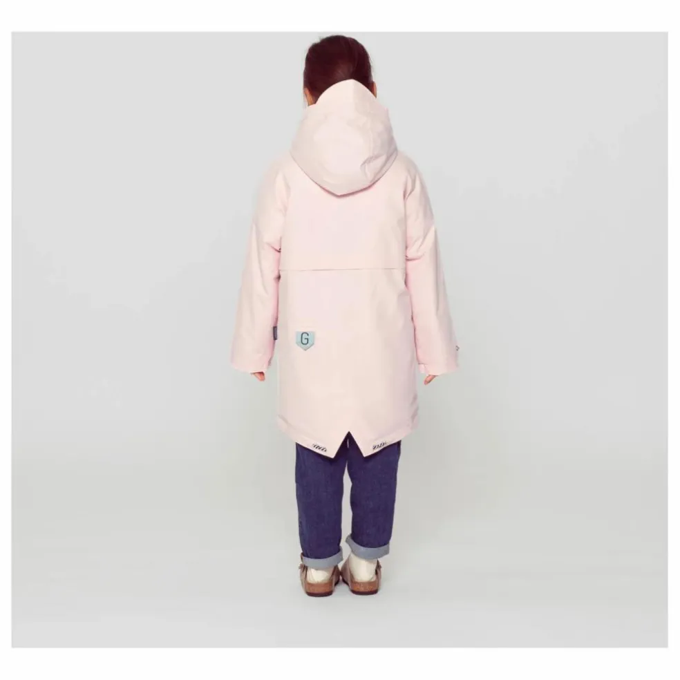 Parka Imperméable Desert Fox | Rose pâle