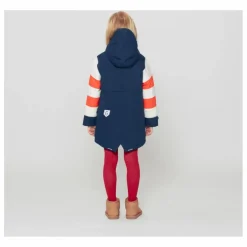 Parka Imperméable Striped Fox | Bleu marine