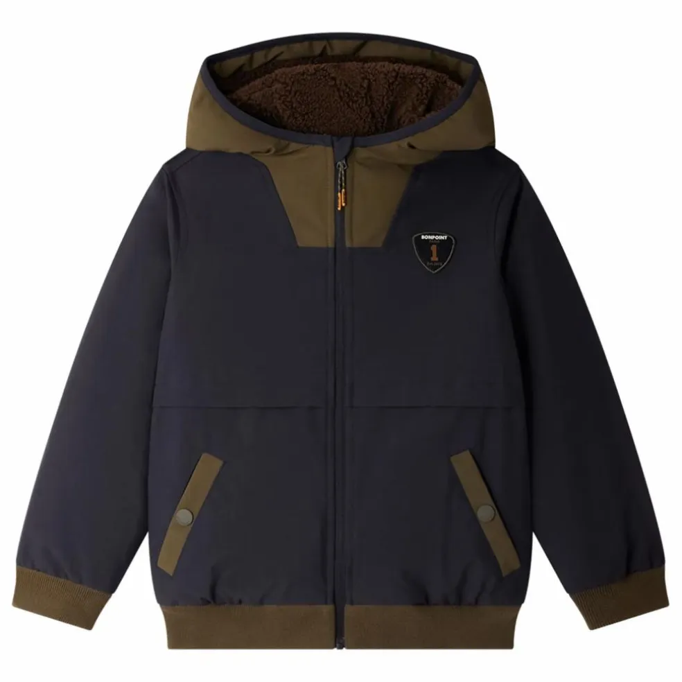Parka Johnston Fibres Recyclées | Bleu nuit