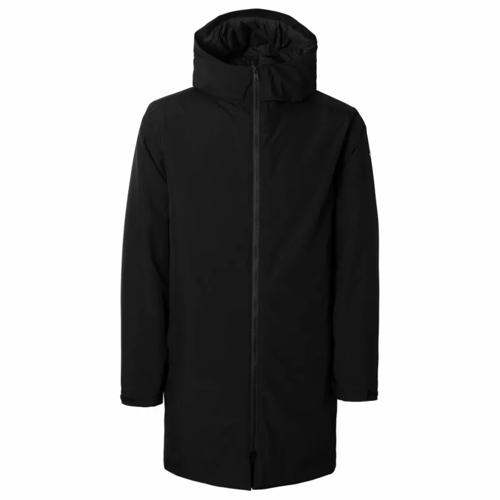 Parka Légère Nimbus Long | Noir foncé