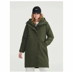 Parka Longue Matelassée Goretex | Vert kaki