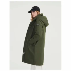 Parka Longue Matelassée Goretex | Vert kaki
