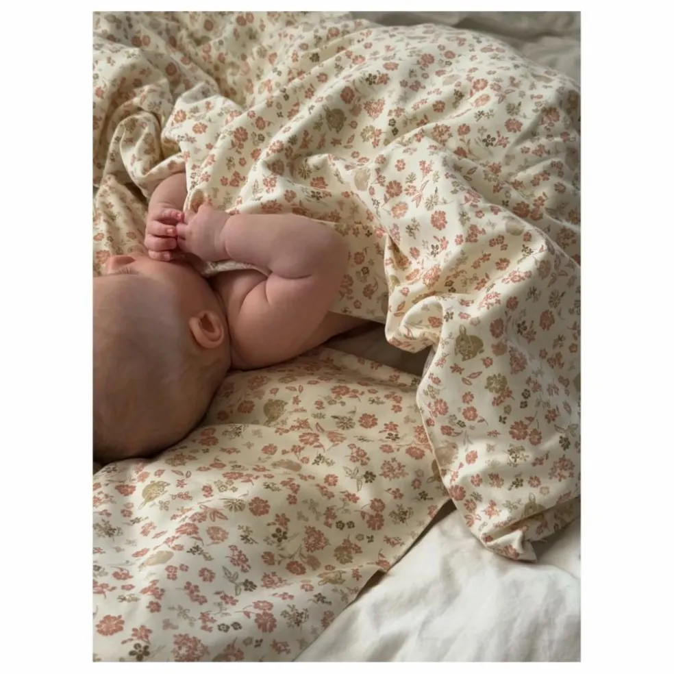 Parure de lit Augusta | Rose pêche