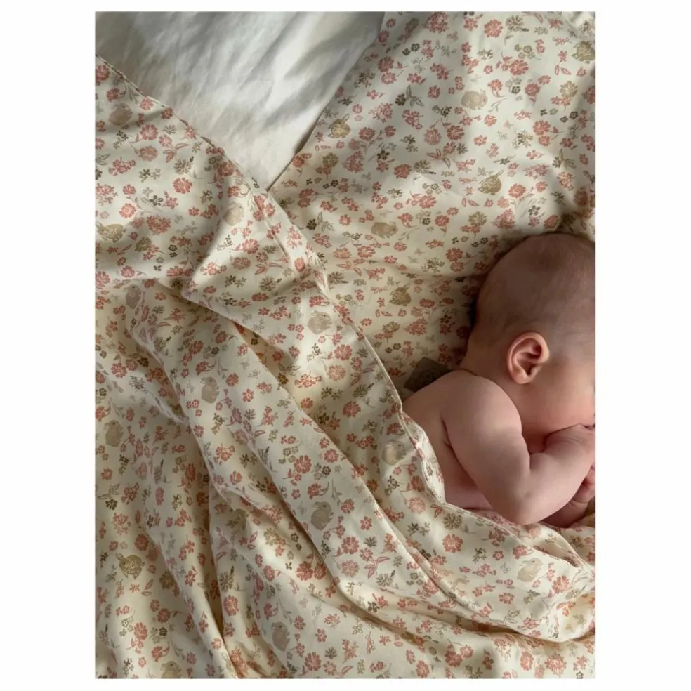 Parure de lit Augusta | Rose pêche