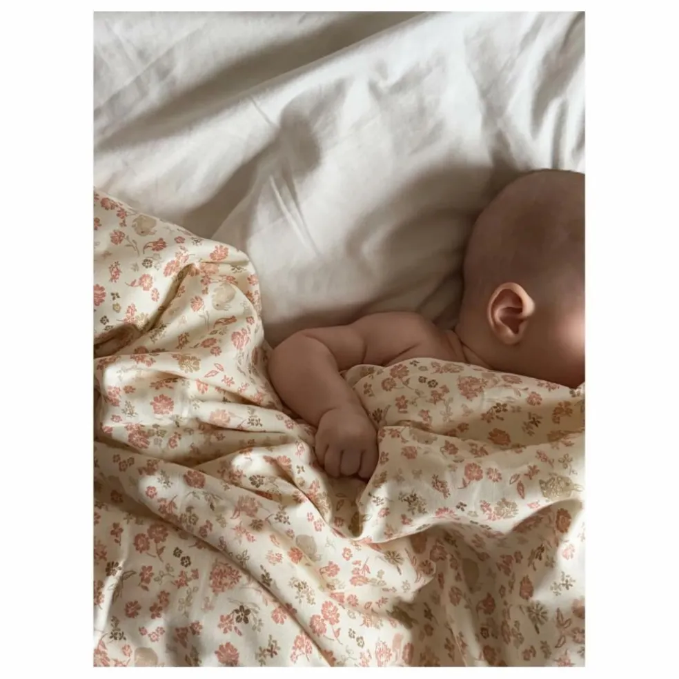 Parure de lit Augusta | Rose pêche