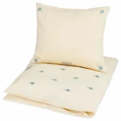 Parure de lit brodée Dreamland | Bleu ciel