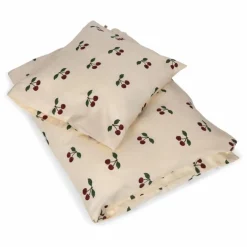 Parure de lit Cherry en coton bio | Rouge cerise