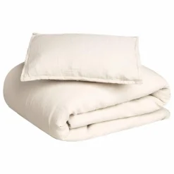 Parure de lit en mousseline de coton
