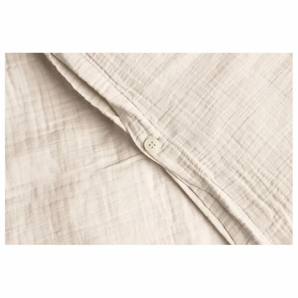 Parure de lit en mousseline de coton