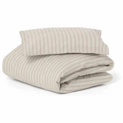 Parure de lit Stripe | Beige