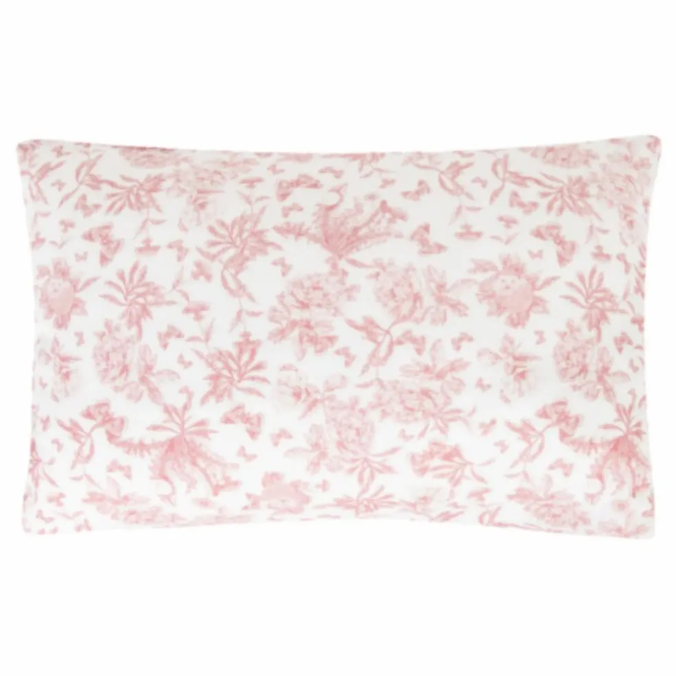 Parure de lit Toile de Jouy | Rose pêche