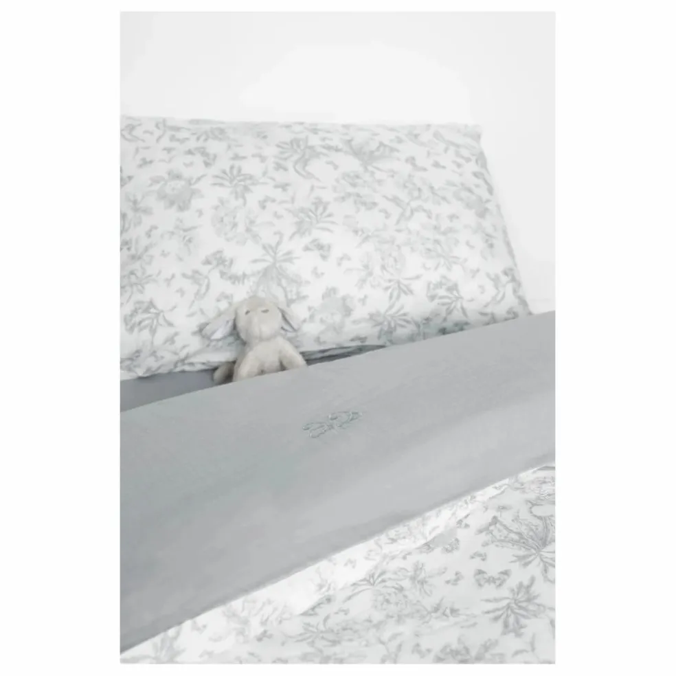 Parure de lit Toile de Jouy | Gris