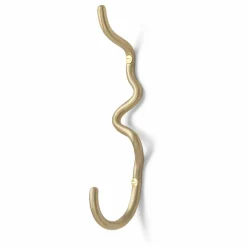 Patère Curvature | Laiton