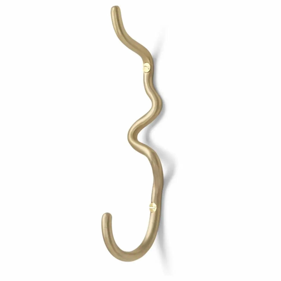 Patère Curvature | Laiton