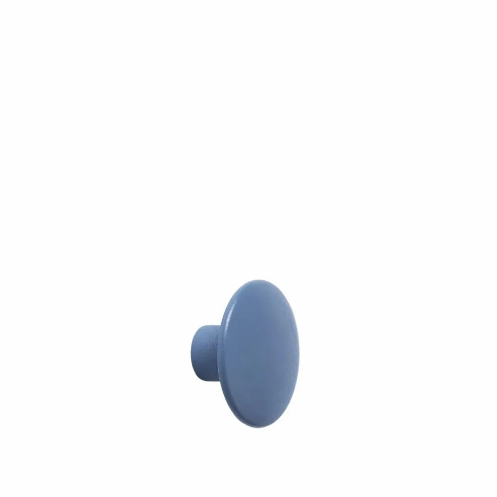 Patère en frêne The Dots | Bleu