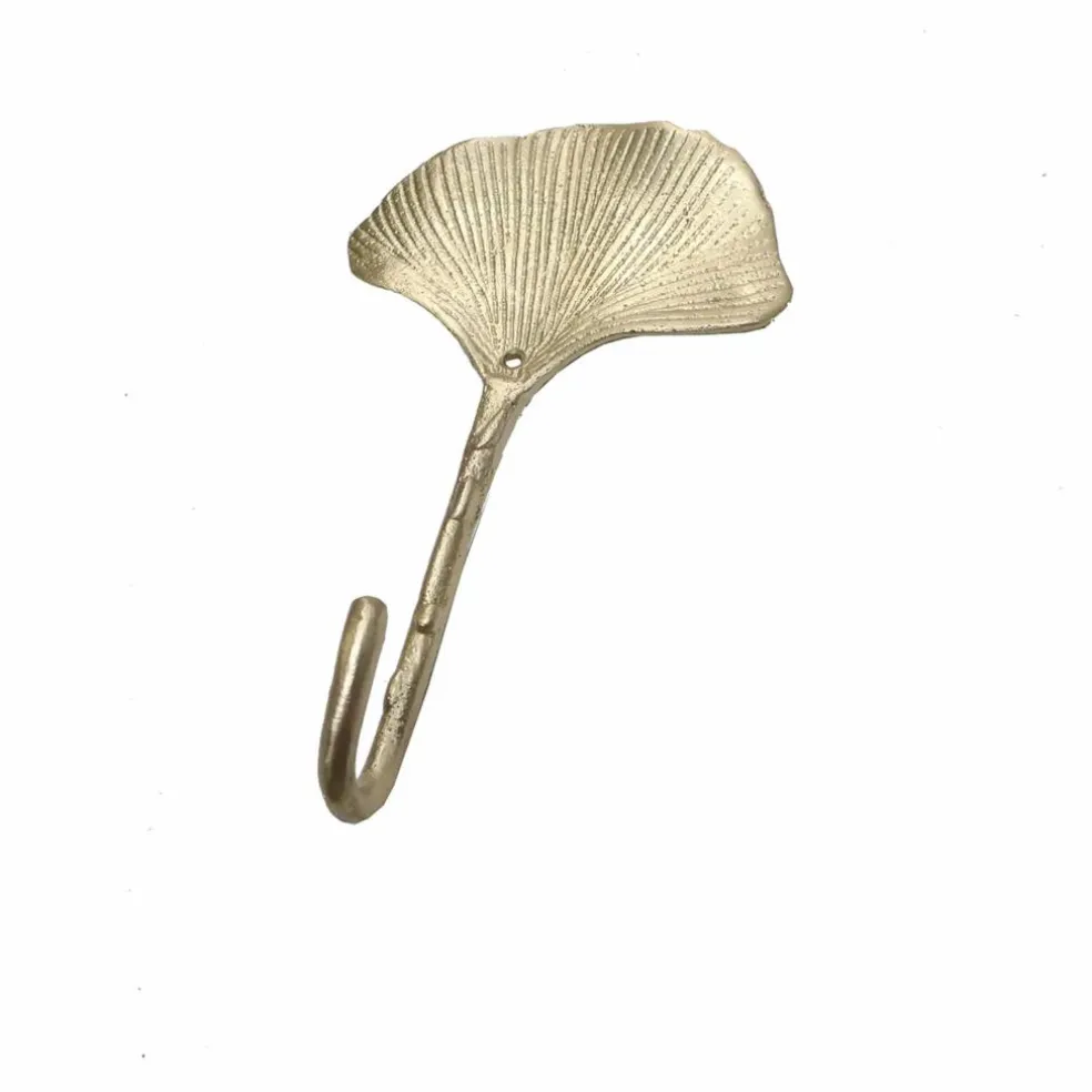 Patère en laiton Ginko | Mordoré