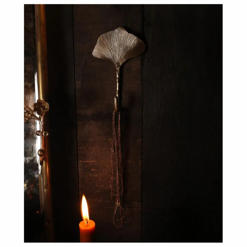 Patère en laiton Ginko | Mordoré