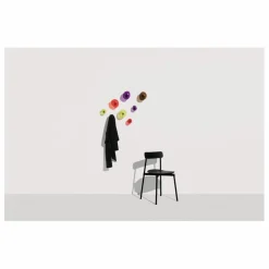 Patère en verre Bubble grande | Violet