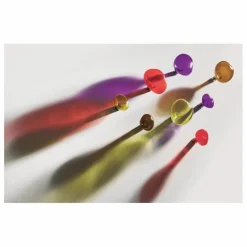 Patère en verre Bubble grande | Violet
