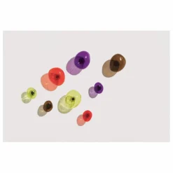 Patère en verre Bubble petite | Violet