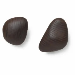 Patères Cairns - Set de 2 | Chêne Foncé