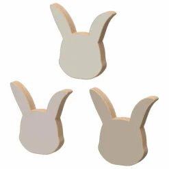 Patères Lapin - Set de 3 | Sable