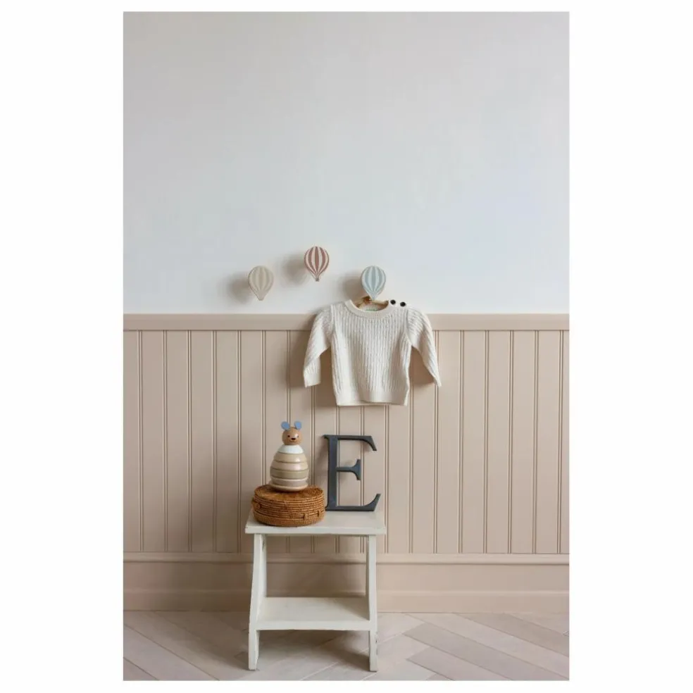 Patères Montgolfière - Set de 3 | Beige