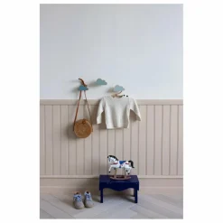Patères Nuage - Set de 3 | Bleu gris