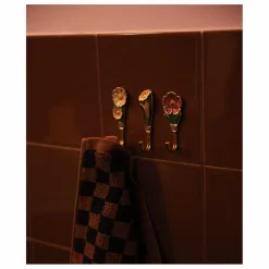 Patères Posy - Set de 3 | Laiton