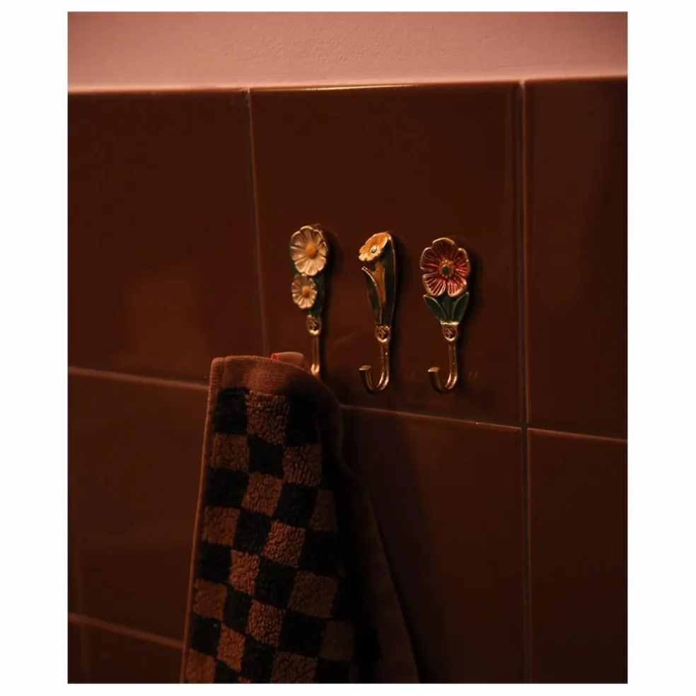 Patères Posy - Set de 3 | Laiton