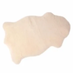 Peau d'agneau bébé Haute laine - Blanc