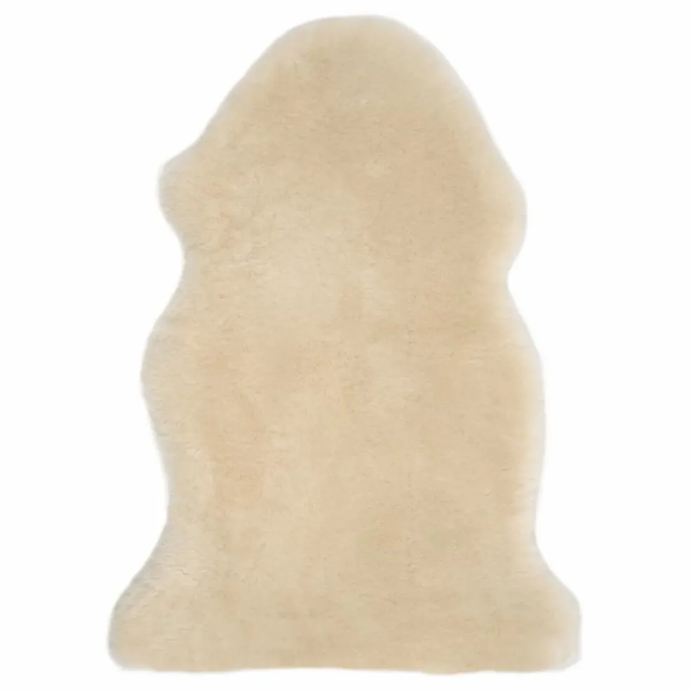 Peau de mouton poil court - 98x62 cm | Milk