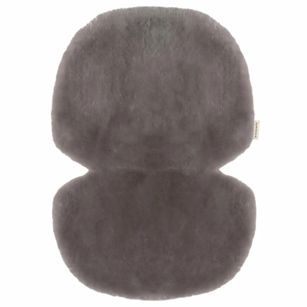 Peau de mouton pour poussette et couffin - 68x44 cm | Éléphant