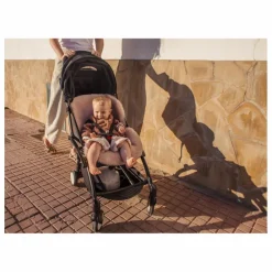 Peau de mouton pour poussette et couffin - 68x44 cm | Rose