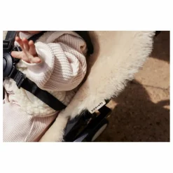 Peau de mouton pour poussette et couffin - 68x44 cm | Peanut