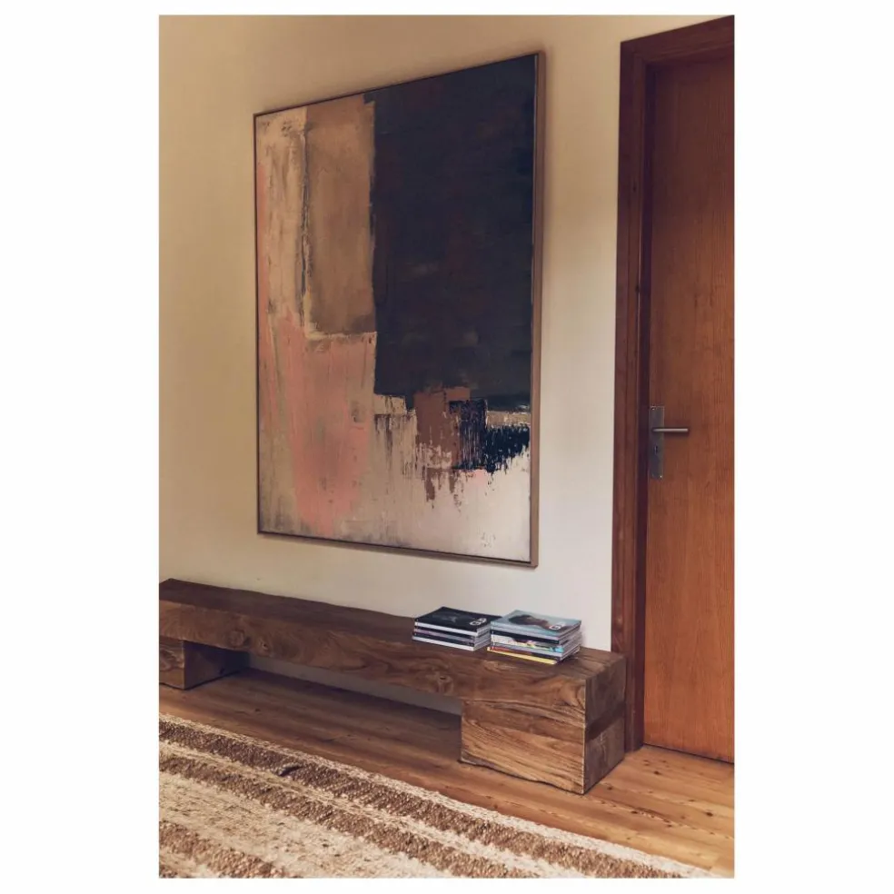 Peinture Abstraite Nomad | Vert kaki