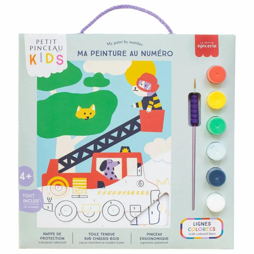 Peinture au numéro enfant - Wouf