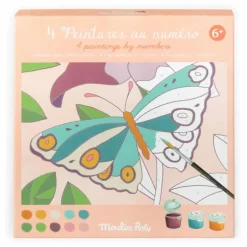 Peinture au numéro Les Rosalies
