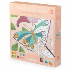 Peinture au numéro Les Rosalies